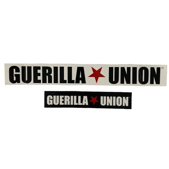 Vintage Guerilla Union Urban Events Stickers Rock The Bells Paid Dues - Picture 1 of 6